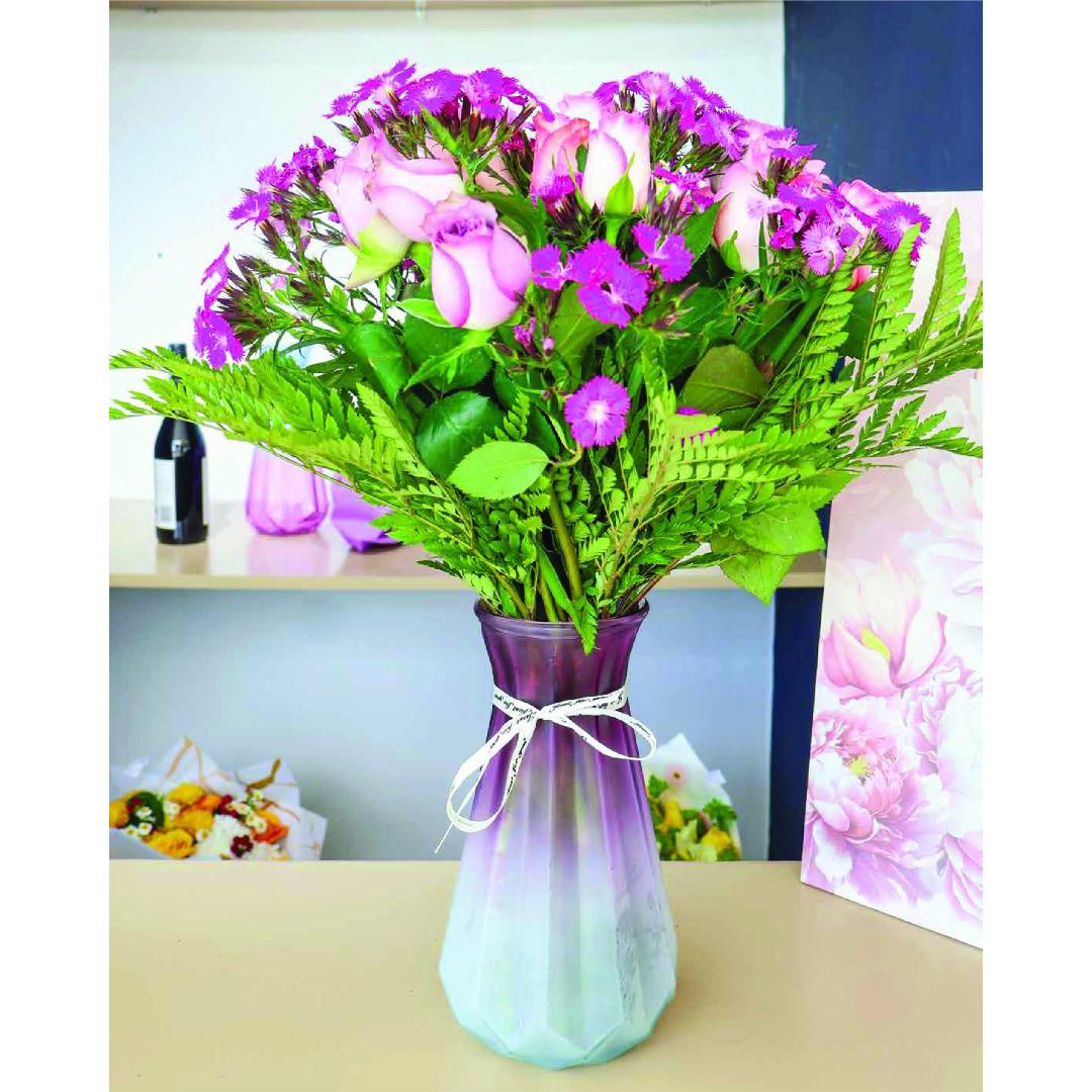 The Rosewater Elegance Vase