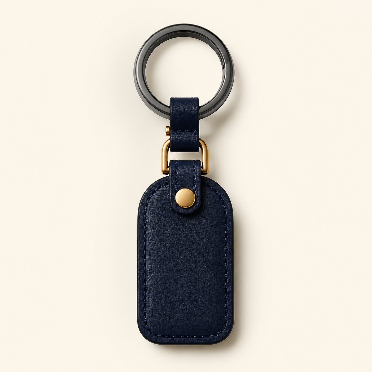 Custom Branded Leather Keychain