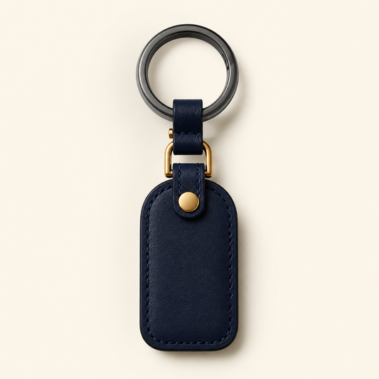 Custom Branded Leather Keychain