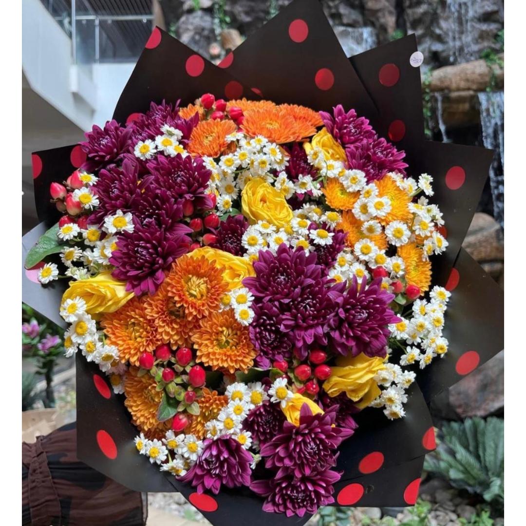 The Sunset Violet Bouquet