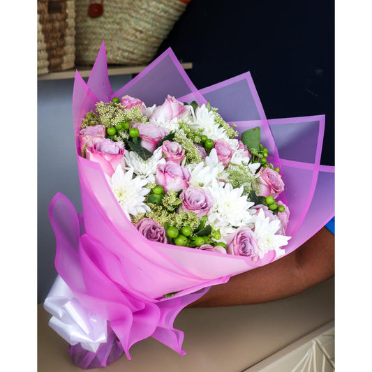 The Frosted Lavender Whisper Bouquet